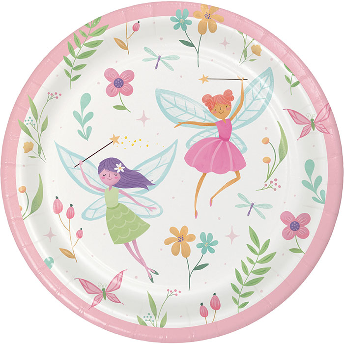 Fairy Forest Dessert Plate 8ct by Creative Converting