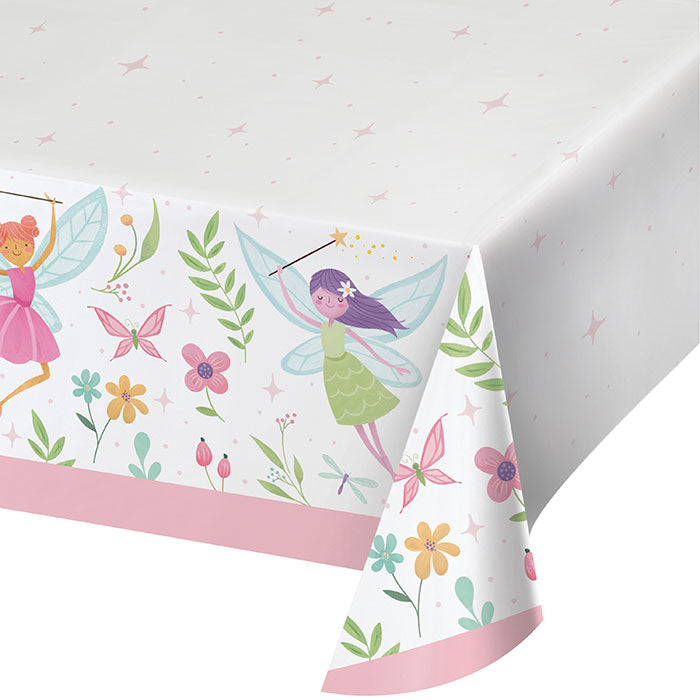 Fairy Forest Tablecover, Paper 54"x102" 1ct by Creative Converting
