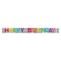 Birthday Letter Banner w/ Foil Fringe 1ct by Creative Converting