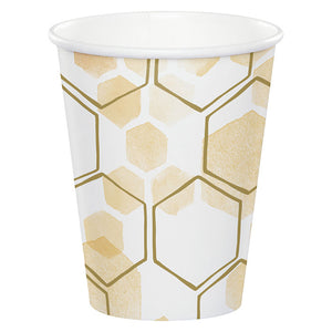 Honeycomb Hot/Cold Cup 9oz. 8ct by Creative Converting