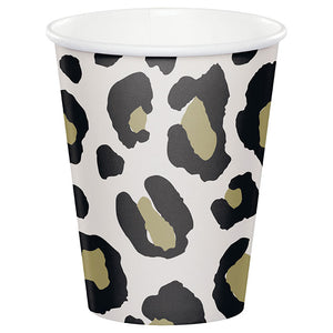 Leopard Hot/Cold Cup 9oz. 8ct by Creative Converting