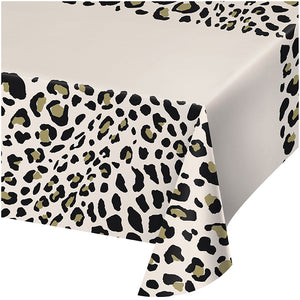 Leopard Tablecover, Paper 1ct by Creative Converting