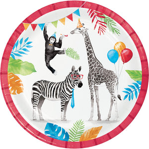 Party Animals Dinner Plate 8ct by Creative Converting