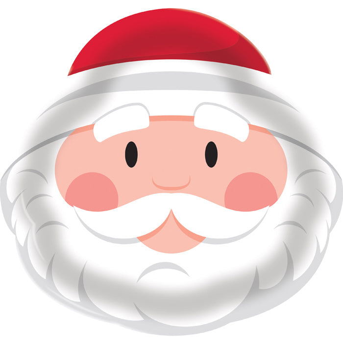 Plastic Tray 14" Santa by Creative Converting