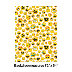 Show Your Emojions Photo Backdrop Party Supplies