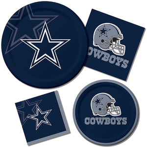 Dallas Cowboys Paper Plates, 8 ct Party Supplies