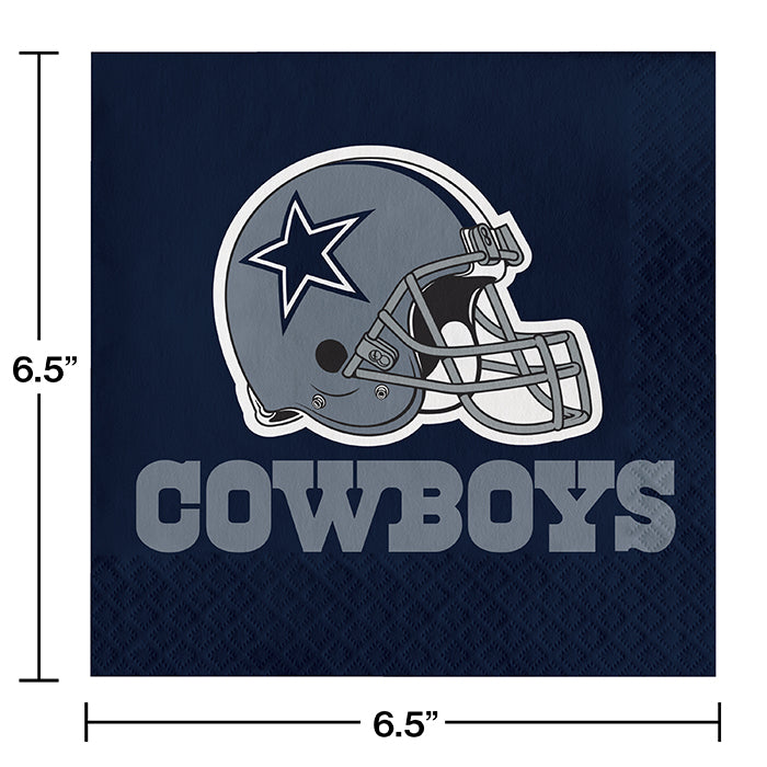 Dallas Cowboys Napkins, 16 ct Party Decoration