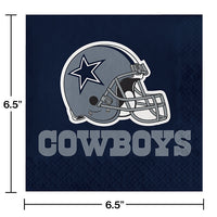 Dallas Cowboys Napkins, 16 ct Party Decoration