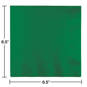 Emerald Green Luncheon Napkin 2Ply, 50 ct Party Decoration