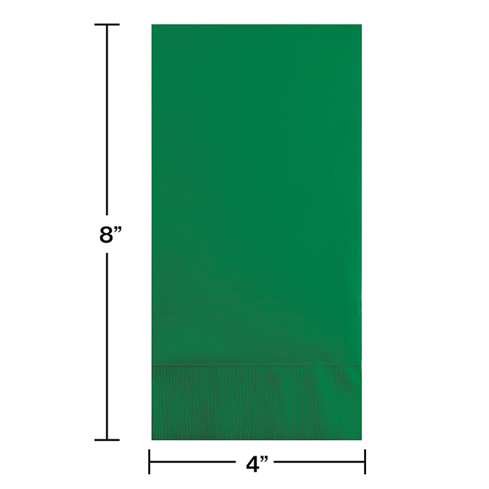 Emerald Green Guest Towel, 3 Ply, 16 ct Party Decoration