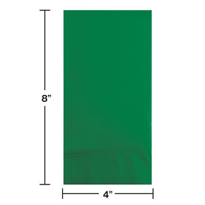 Emerald Green Guest Towel, 3 Ply, 16 ct Party Decoration