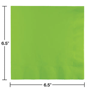 Fresh Lime Luncheon Napkin 2Ply, 50 ct Party Decoration