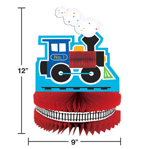 All Aboard Train Centerpiece Party Decoration