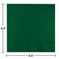 Hunter Green Luncheon Napkin 3Ply, 50 ct Party Decoration