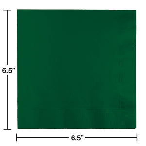 Hunter Green Luncheon Napkin 3Ply, 50 ct Party Decoration