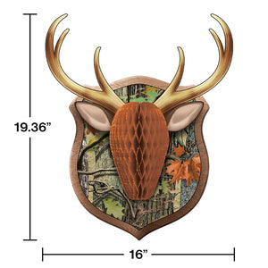 Hunting Camo Antler Decoration Party Decoration