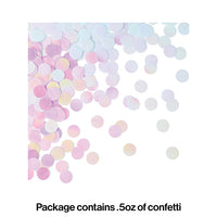 Iridescent Party Confetti, 0.5 oz Party Decoration