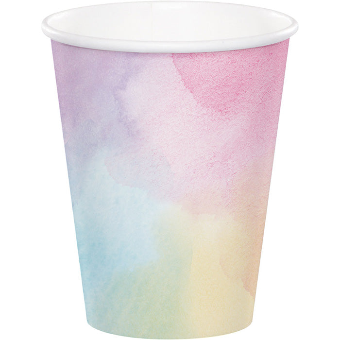 Iridescent Hot/Cold Paper Cups 9 Oz., Iridescent, 8 ct by Creative Converting