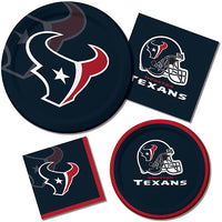 Houston Texans Paper Plates, 8 ct Party Supplies