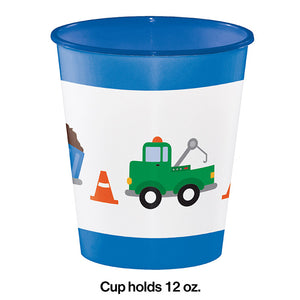 Traffic Jam Plastic Cups, 12 Oz Party Decoration