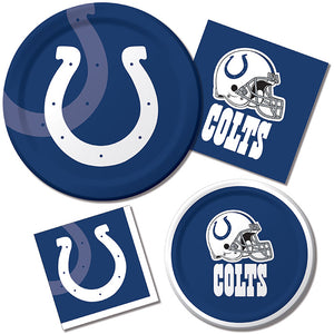 Indianapolis Colts Paper Plates, 8 ct Party Supplies