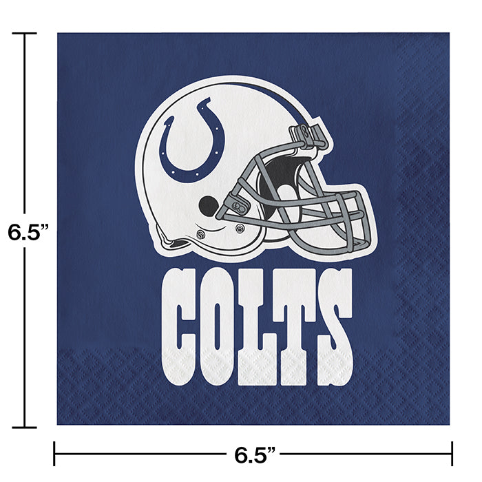 Indianapolis Colts Napkins, 16 ct Party Decoration