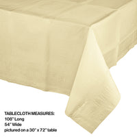 Ivory Tablecover 54