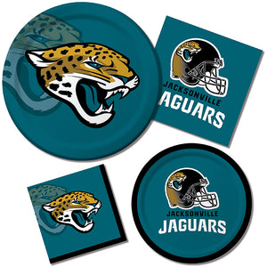 Jacksonville Jaguars Paper Plates, 8 ct Party Supplies