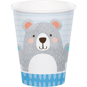 Birthday Bear Hot/Cold Paper Cups 9 Oz., 8 ct by Creative Converting