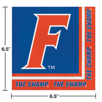 University Of Florida Napkins, 20 ct Party Decoration