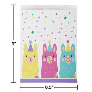 Llama Party Treat Bags, 10 ct Party Decoration