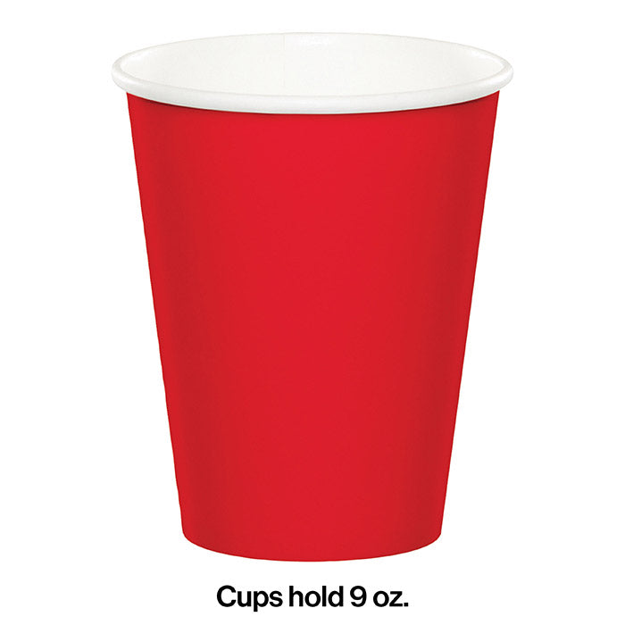 Classic Red Hot/Cold Paper Cups 9 Oz., 24 ct Party Decoration