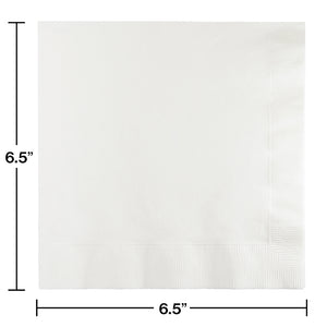 White Luncheon Napkin, 20 ct Party Decoration