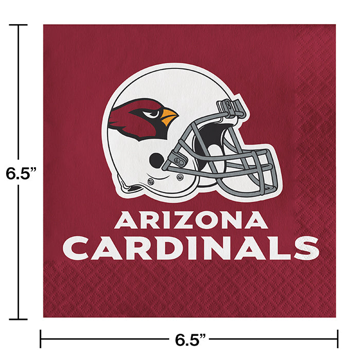 Arizona Cardinals Napkins, 16 ct Party Decoration