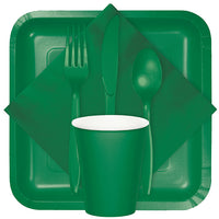 Emerald Green Plastic Spoons, 24 ct Party Supplies