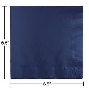 Navy Luncheon Napkin 2Ply, 50 ct Party Decoration