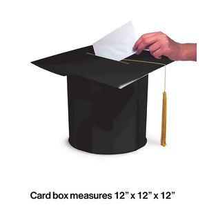 Mortarboard Shaped Graduation Card Box Party Decoration