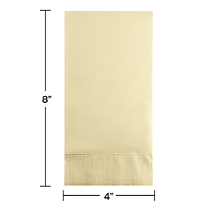 Ivory Guest Towel, 3 Ply, 16 ct Party Decoration
