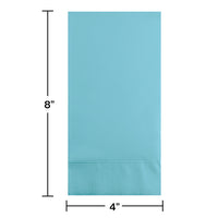 Pastel Blue Guest Towel, 3 Ply (16/Pkg)