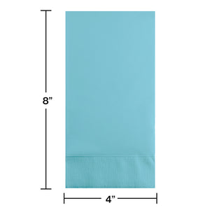 Pastel Blue Guest Towel, 3 Ply, 16 ct Party Decoration
