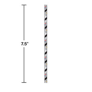 Pittsburgh Steelers Paper Straws, 24 ct Party Decoration