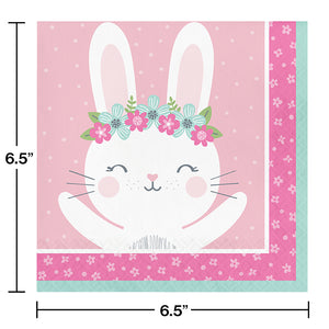 Bunny Party Napkins, 16 ct Party Decoration