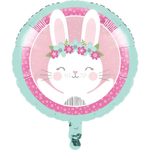 Birthday Bunny Metallic Balloon 18" by Creative Converting