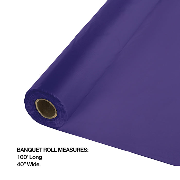 Purple Banquet Roll 40" X 100' Party Decoration