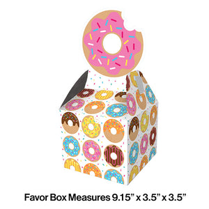 Donut Time Favor Boxes, 8 ct Party Decoration