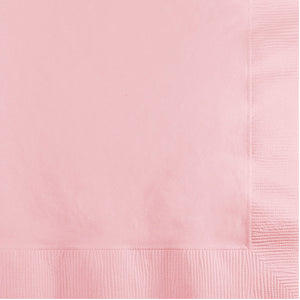 Classic Pink Beverage Napkin, 3 Ply, 50 ct by Creative Converting