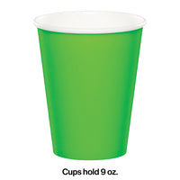 Fresh Lime Hot/Cold Paper Cups 9 Oz., 24 ct Party Decoration