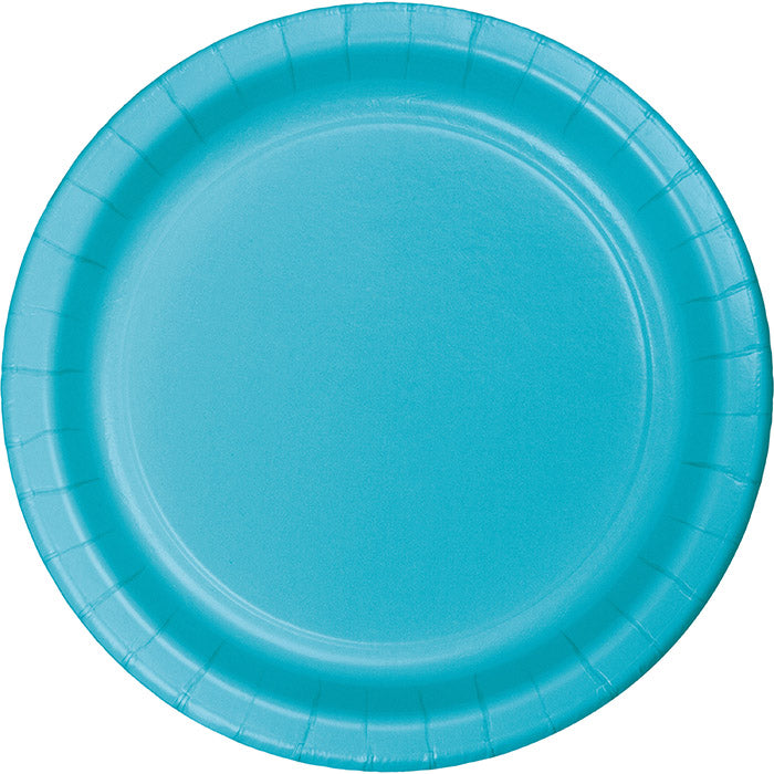 Bermuda Blue Dessert Plates, 24 ct Party Decoration