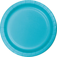 Bermuda Blue Dessert Plates, 24 ct Party Decoration
