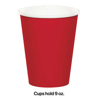 Classic Red Hot/Cold Paper Cups 9 Oz., 8 ct Party Decoration